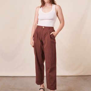 Big Bud Press Trousers, Brown, XS